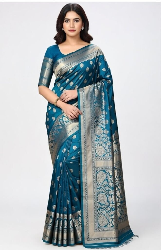kanjivaram silk sari
